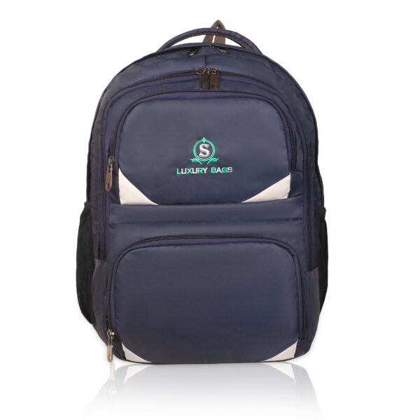 SLUXURY 15.6 Inch Laptop Backpack for Men & Women | 36Ltr Travel Bag with Multi-Compartments & Laptop Cradle | Office cum Trekking Bag with Detailed Organizer & Ergo-grip Backstraps